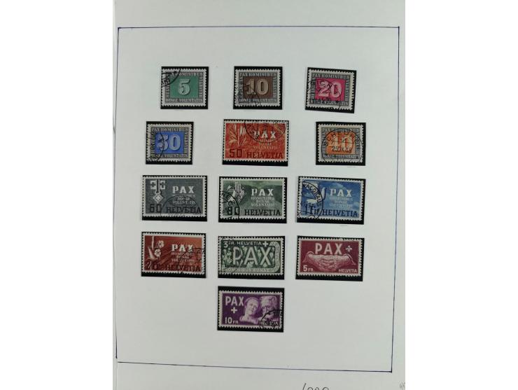 1881/1950 (ca), kleine postfrische/ungebrauchte und gestempelte Partie, inkl. Internationale Organisationen, bessere Werte u.