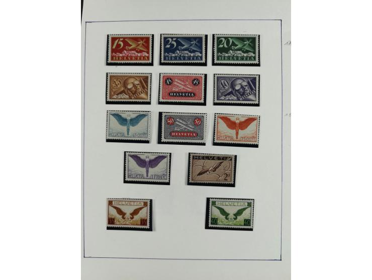 1881/1950 (ca), kleine postfrische/ungebrauchte und gestempelte Partie, inkl. Internationale Organisationen, bessere Werte u.