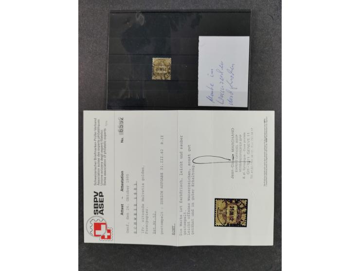 1881/1950 (ca), kleine postfrische/ungebrauchte und gestempelte Partie, inkl. Internationale Organisationen, bessere Werte u.