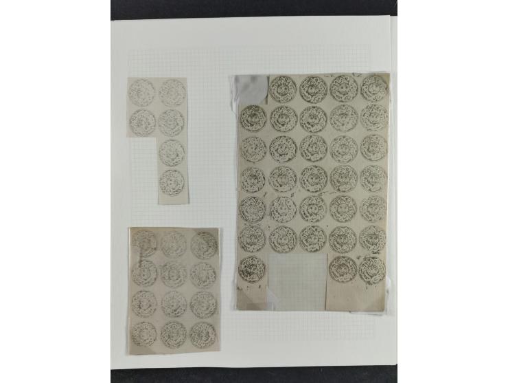 1878, (1295), Sher Ali, “Third Post Office” Issue, lithographed in Kabul, an extensive study, a mix of mint and used, mounted