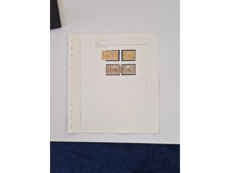 1894/1949, highly interesting unused and used collection, together with Chinese Empire local issues, incl. high dollar values