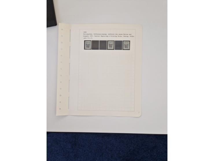 1894/1949, highly interesting unused and used collection, together with Chinese Empire local issues, incl. high dollar values