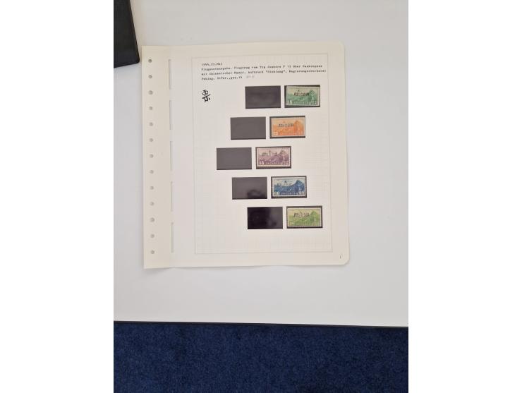 1894/1949, highly interesting unused and used collection, together with Chinese Empire local issues, incl. high dollar values