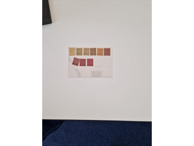 1894/1949, highly interesting unused and used collection, together with Chinese Empire local issues, incl. high dollar values