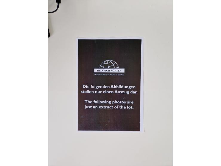 1890/1919, extensive mint never hinged/unused and used collection, incl. Officials and Telegraphs, many interesting items and