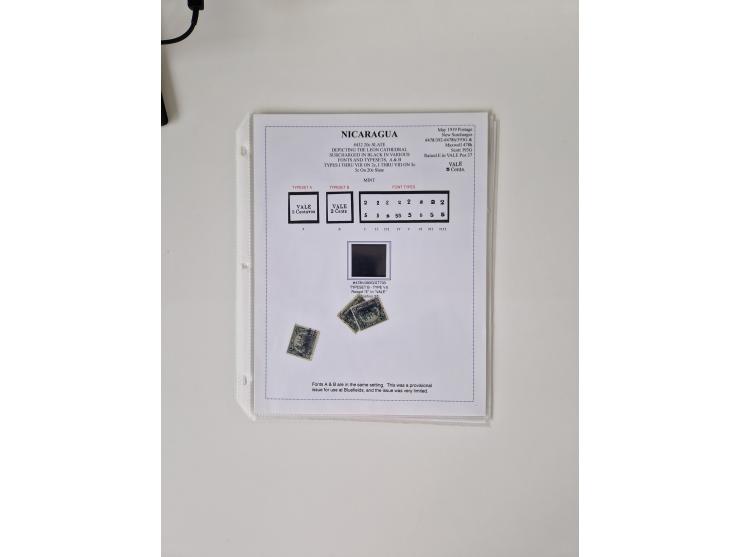 1890/1919, extensive mint never hinged/unused and used collection, incl. Officials and Telegraphs, many interesting items and