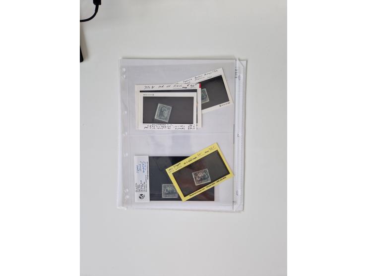 1890/1919, extensive mint never hinged/unused and used collection, incl. Officials and Telegraphs, many interesting items and