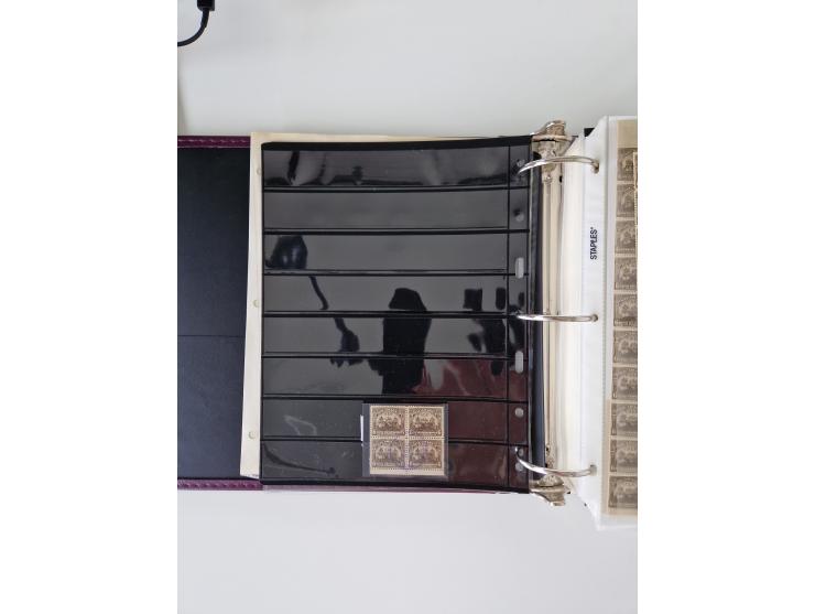 1890/1919, extensive mint never hinged/unused and used collection, incl. Officials and Telegraphs, many interesting items and