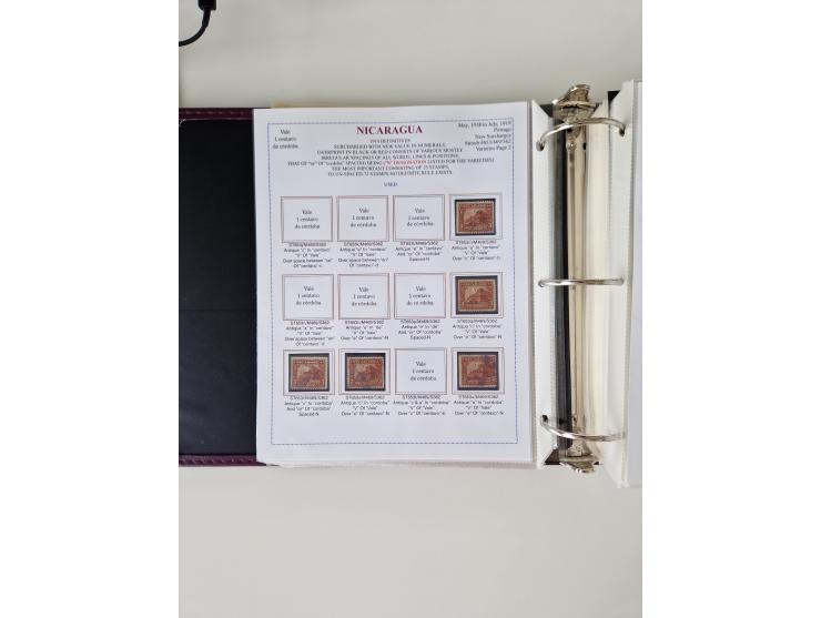 1890/1919, extensive mint never hinged/unused and used collection, incl. Officials and Telegraphs, many interesting items and