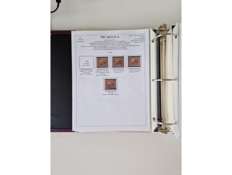 1890/1919, extensive mint never hinged/unused and used collection, incl. Officials and Telegraphs, many interesting items and