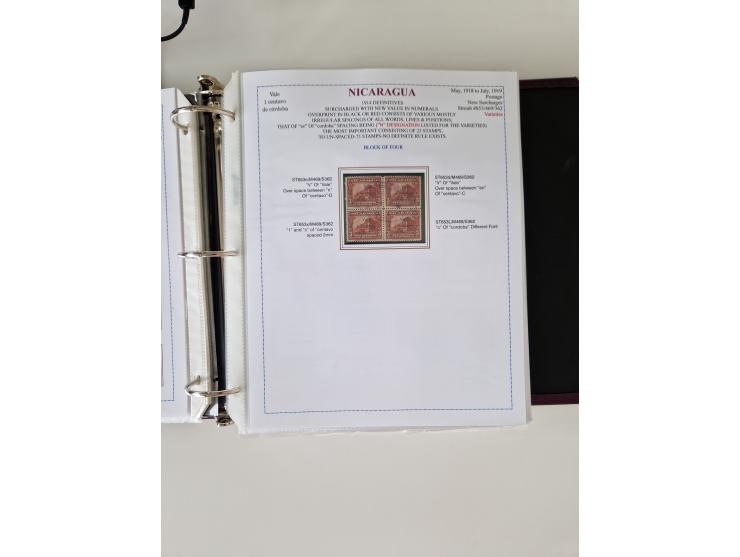 1890/1919, extensive mint never hinged/unused and used collection, incl. Officials and Telegraphs, many interesting items and