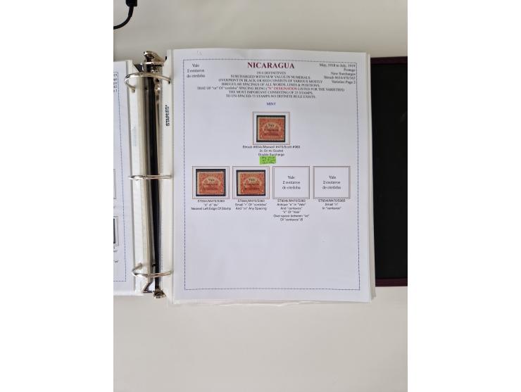 1890/1919, extensive mint never hinged/unused and used collection, incl. Officials and Telegraphs, many interesting items and