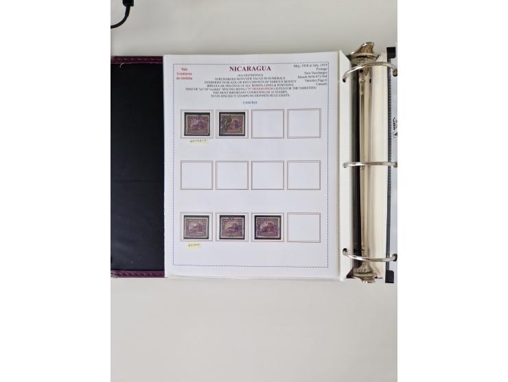 1890/1919, extensive mint never hinged/unused and used collection, incl. Officials and Telegraphs, many interesting items and