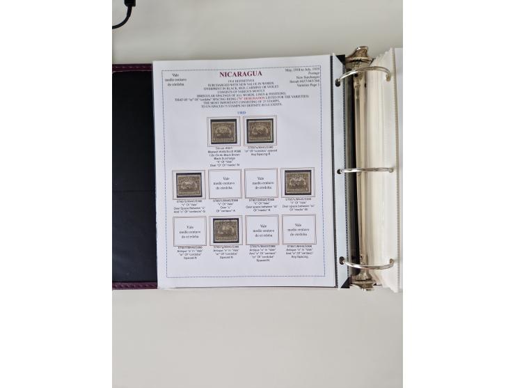 1890/1919, extensive mint never hinged/unused and used collection, incl. Officials and Telegraphs, many interesting items and