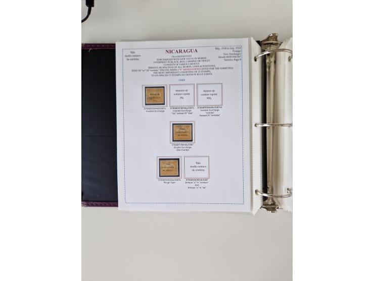 1890/1919, extensive mint never hinged/unused and used collection, incl. Officials and Telegraphs, many interesting items and