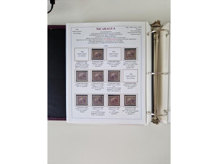 1890/1919, extensive mint never hinged/unused and used collection, incl. Officials and Telegraphs, many interesting items and