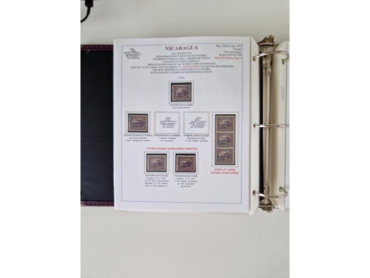 1890/1919, extensive mint never hinged/unused and used collection, incl. Officials and Telegraphs, many interesting items and