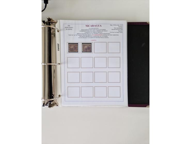 1890/1919, extensive mint never hinged/unused and used collection, incl. Officials and Telegraphs, many interesting items and