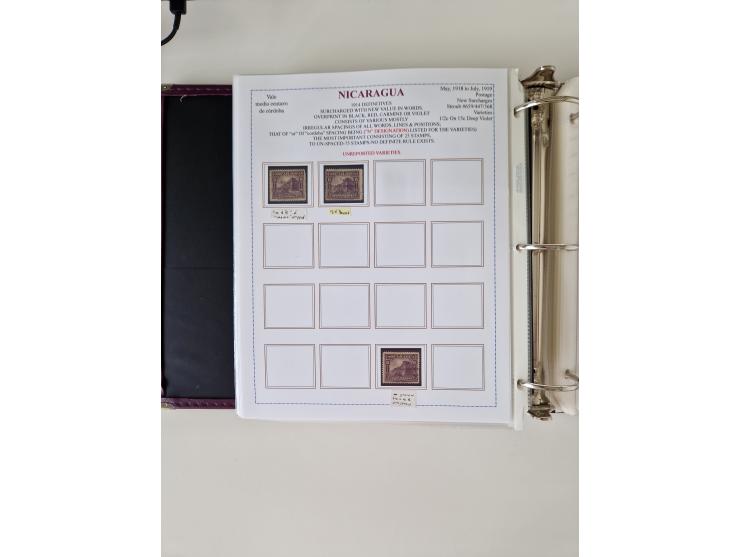 1890/1919, extensive mint never hinged/unused and used collection, incl. Officials and Telegraphs, many interesting items and