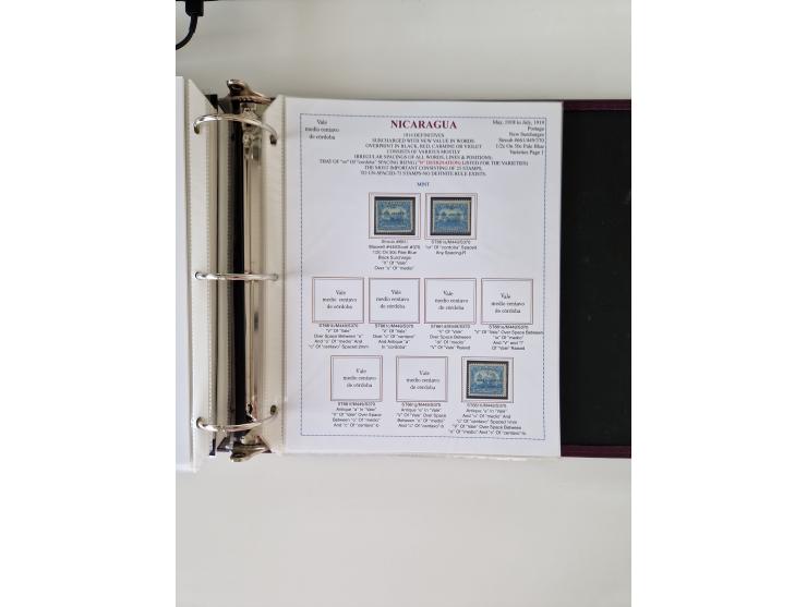 1890/1919, extensive mint never hinged/unused and used collection, incl. Officials and Telegraphs, many interesting items and