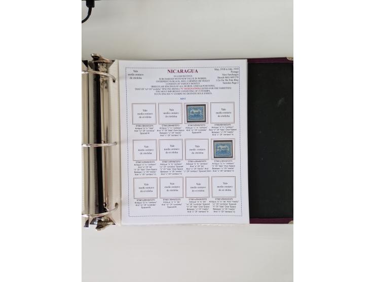 1890/1919, extensive mint never hinged/unused and used collection, incl. Officials and Telegraphs, many interesting items and