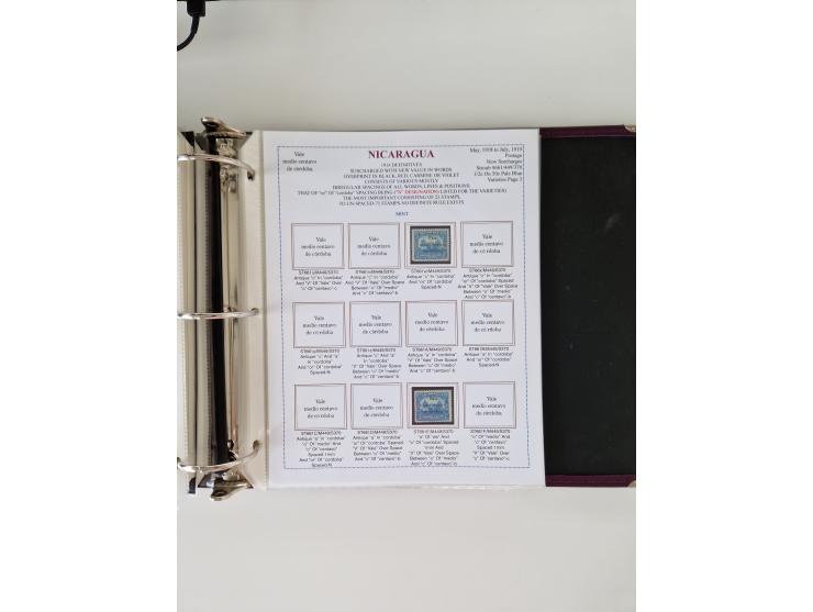 1890/1919, extensive mint never hinged/unused and used collection, incl. Officials and Telegraphs, many interesting items and