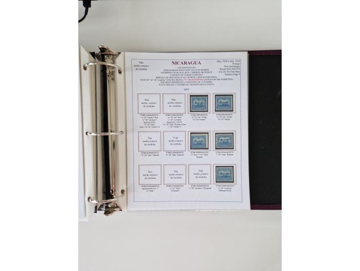 1890/1919, extensive mint never hinged/unused and used collection, incl. Officials and Telegraphs, many interesting items and