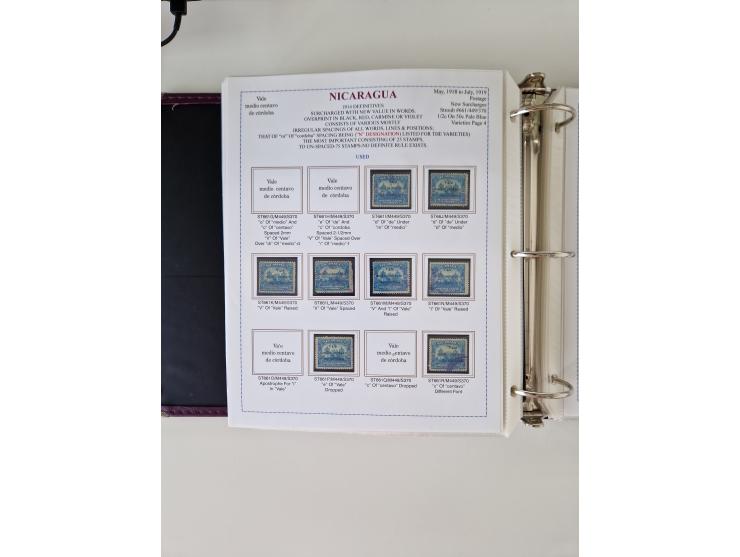 1890/1919, extensive mint never hinged/unused and used collection, incl. Officials and Telegraphs, many interesting items and