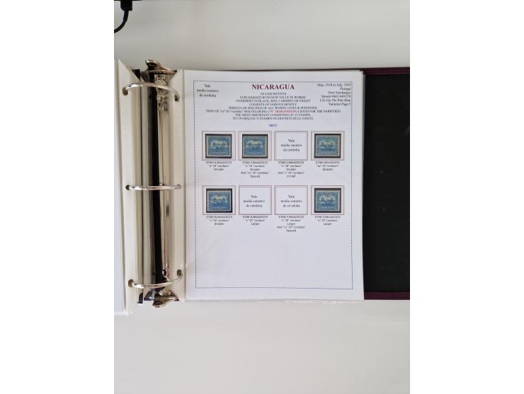 1890/1919, extensive mint never hinged/unused and used collection, incl. Officials and Telegraphs, many interesting items and