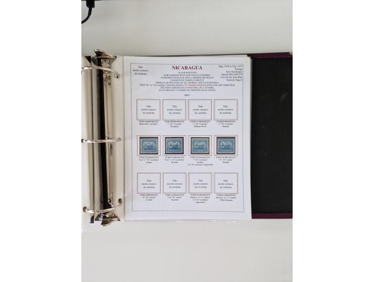 1890/1919, extensive mint never hinged/unused and used collection, incl. Officials and Telegraphs, many interesting items and