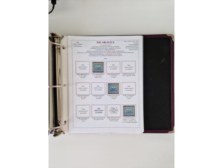 1890/1919, extensive mint never hinged/unused and used collection, incl. Officials and Telegraphs, many interesting items and