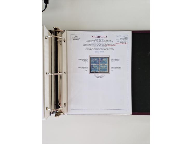 1890/1919, extensive mint never hinged/unused and used collection, incl. Officials and Telegraphs, many interesting items and