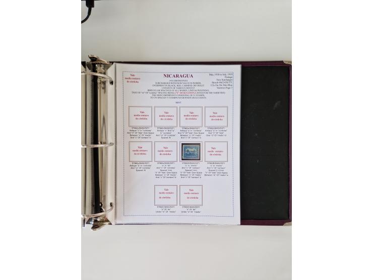 1890/1919, extensive mint never hinged/unused and used collection, incl. Officials and Telegraphs, many interesting items and