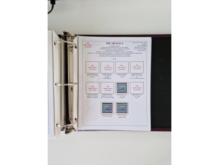 1890/1919, extensive mint never hinged/unused and used collection, incl. Officials and Telegraphs, many interesting items and