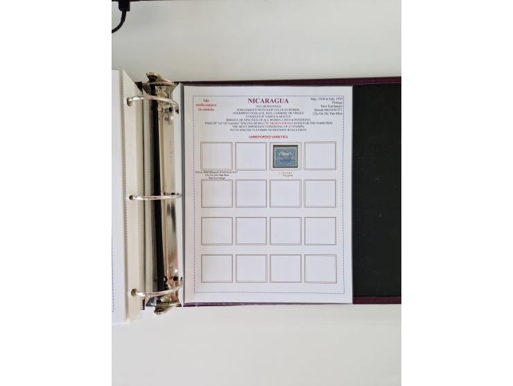 1890/1919, extensive mint never hinged/unused and used collection, incl. Officials and Telegraphs, many interesting items and