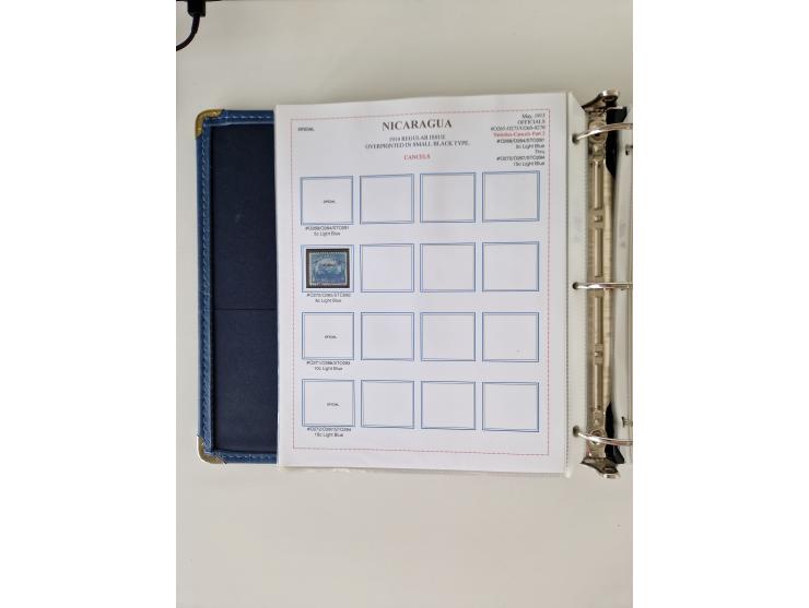 1890/1919, extensive mint never hinged/unused and used collection, incl. Officials and Telegraphs, many interesting items and