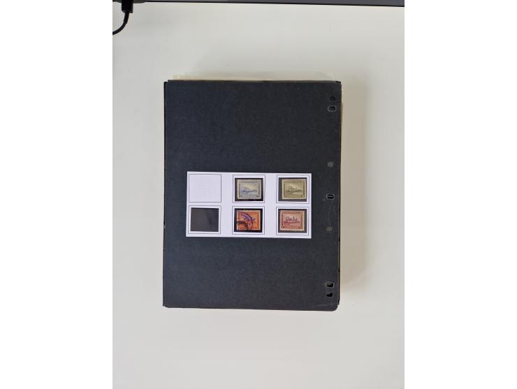 1890/1919, extensive mint never hinged/unused and used collection, incl. Officials and Telegraphs, many interesting items and