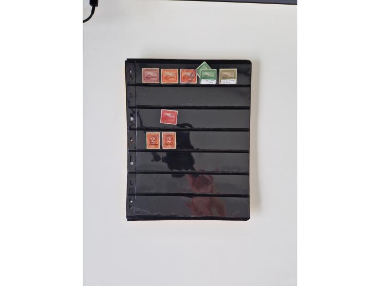 1890/1919, extensive mint never hinged/unused and used collection, incl. Officials and Telegraphs, many interesting items and