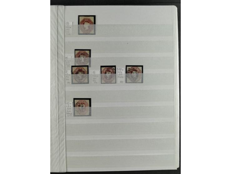 1840/1970, valuable, mostly used selection with emphasis on classic issues, starting with Penny Black, furthermore Mi.-Nr. 2 