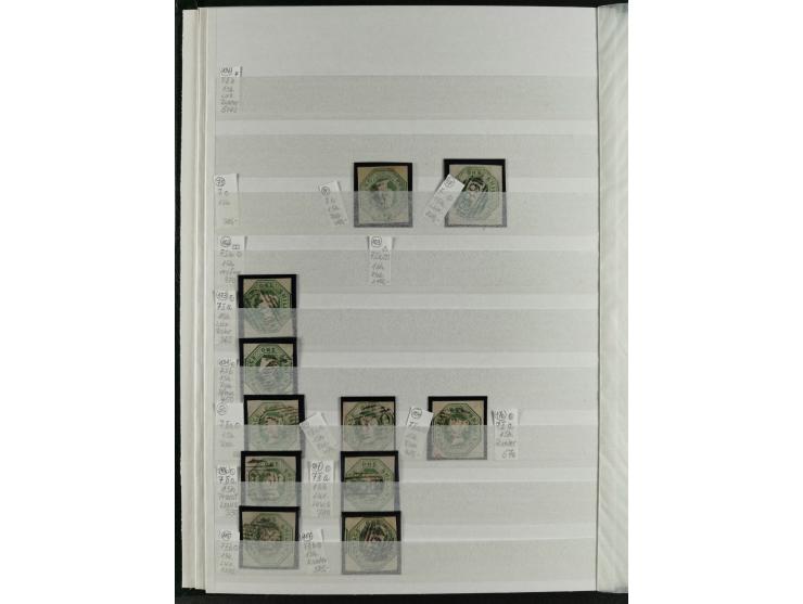 1840/1970, valuable, mostly used selection with emphasis on classic issues, starting with Penny Black, furthermore Mi.-Nr. 2 