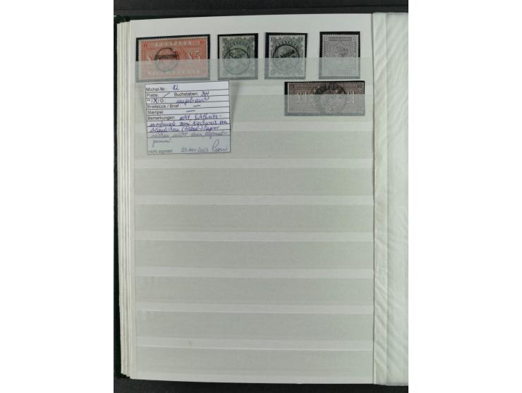 1840/1970, valuable, mostly used selection with emphasis on classic issues, starting with Penny Black, furthermore Mi.-Nr. 2 