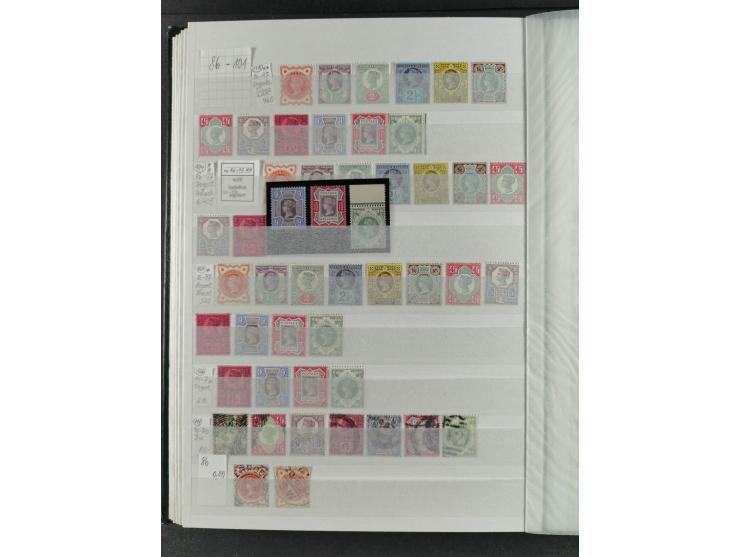 1840/1970, valuable, mostly used selection with emphasis on classic issues, starting with Penny Black, furthermore Mi.-Nr. 2 