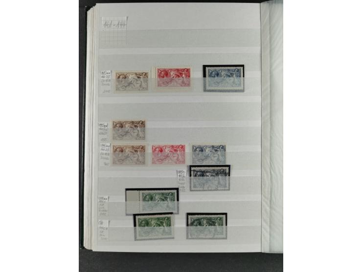 1840/1970, valuable, mostly used selection with emphasis on classic issues, starting with Penny Black, furthermore Mi.-Nr. 2 