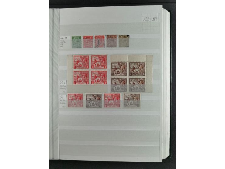 1840/1970, valuable, mostly used selection with emphasis on classic issues, starting with Penny Black, furthermore Mi.-Nr. 2 