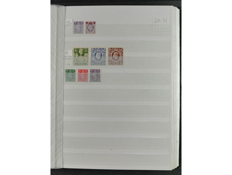 1840/1970, valuable, mostly used selection with emphasis on classic issues, starting with Penny Black, furthermore Mi.-Nr. 2 