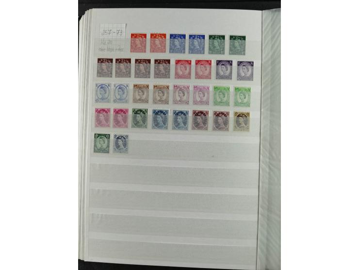 1840/1970, valuable, mostly used selection with emphasis on classic issues, starting with Penny Black, furthermore Mi.-Nr. 2 