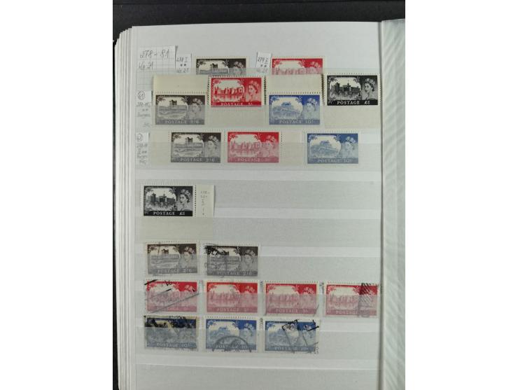 1840/1970, valuable, mostly used selection with emphasis on classic issues, starting with Penny Black, furthermore Mi.-Nr. 2 