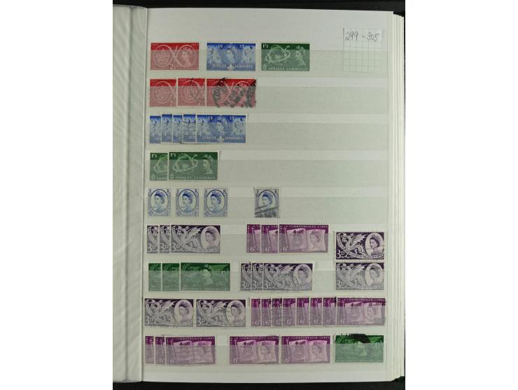 1840/1970, valuable, mostly used selection with emphasis on classic issues, starting with Penny Black, furthermore Mi.-Nr. 2 