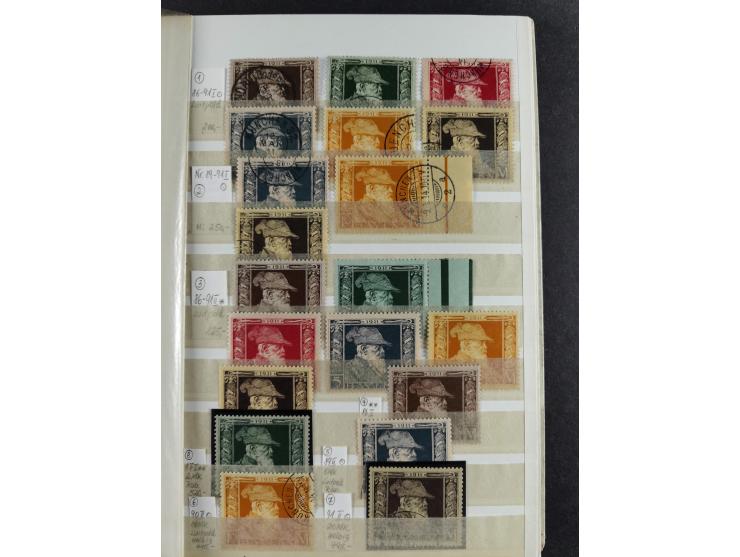 Baden bis Preußen, interessante gestempelte Partie, dabei Bayern bessere Luitpold Werte sowie Sachsen Mi.-Nr. 1a gestempelt m