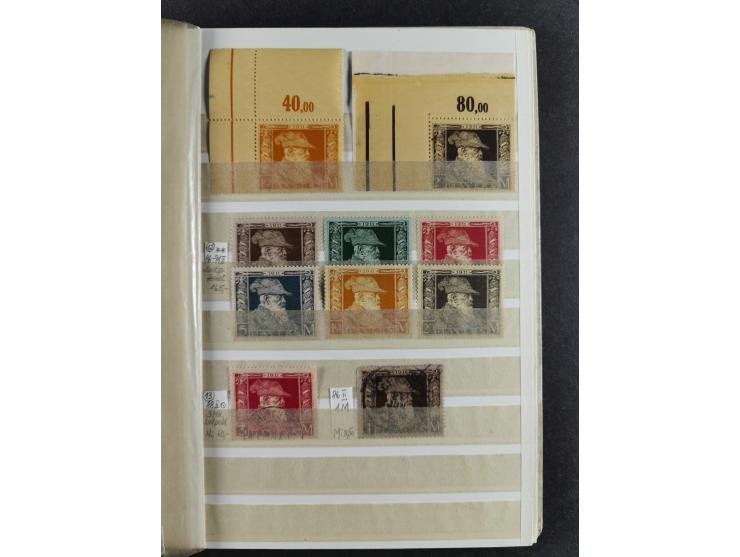 Baden bis Preußen, interessante gestempelte Partie, dabei Bayern bessere Luitpold Werte sowie Sachsen Mi.-Nr. 1a gestempelt m